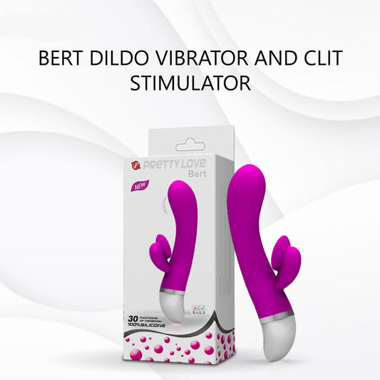 Itspleazure Bert Dildo Vibrator and Clit Stimulator