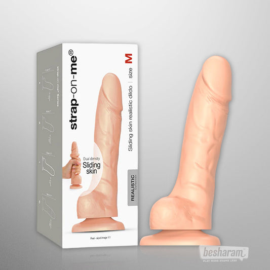 Strap-on-Me Sliding Skin Realistic Dildo